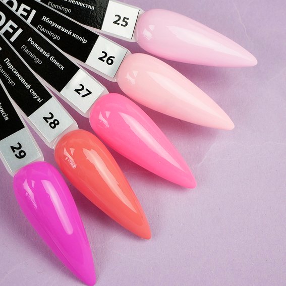 TUFI profi PREMIUM Flamingo 25 hybride nagellak delicate vlok 8 ml (0132493) - Фото №4