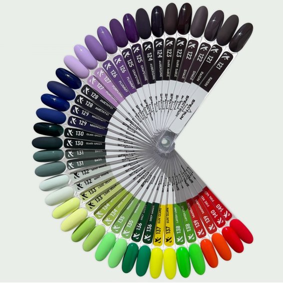 Hybride Vernis Hybride Vernis FOX SHOT Spectrum Gel Vinyl 156 lichtgrijs 5 g - Фото №2