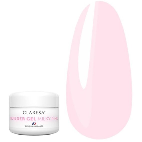 Claresa BUILDER GEL MELK ROZE 25 ml - Фото №1