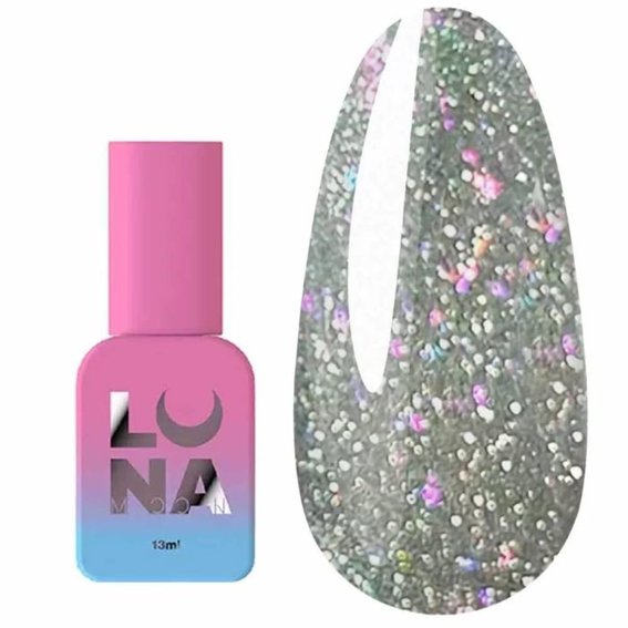 Base LUNA Lurex Base №10 silver 13 ml (319-1076) - Фото №1