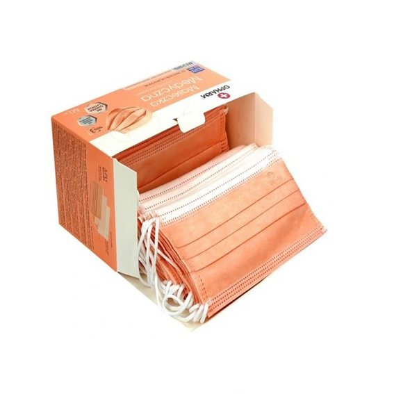Opharm medisch masker perzik 50st - Фото №4
