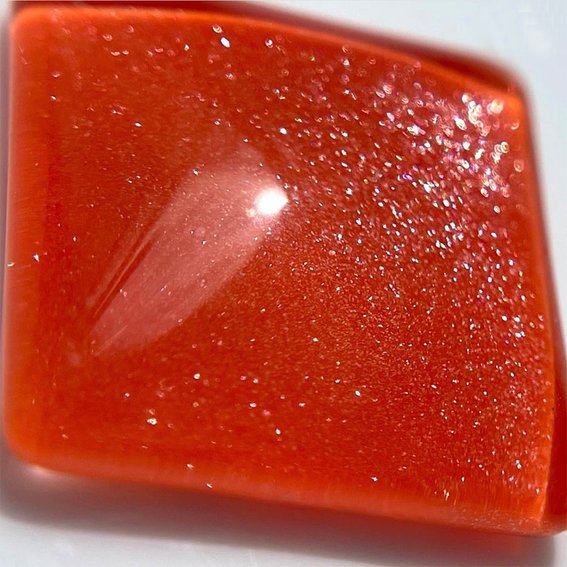 Gellack REFORMA Carnelian - Orange mit Glitzer 10 ml (942075) - Фото №3