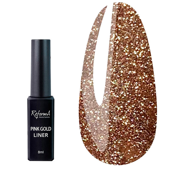 REFORMA Roze Gouden Liner 8 ml (940603) - Фото №1