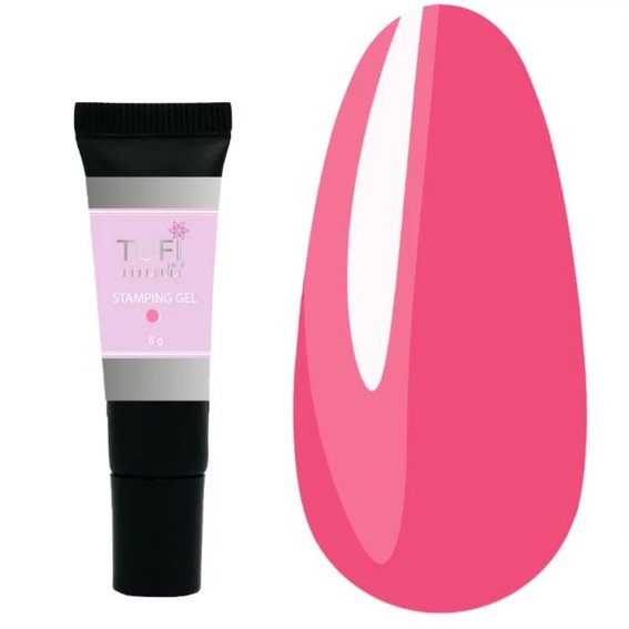 Stamping Gel TUFI profi PREMIUM 05 Rosa 8 g (0288846) - Фото №1