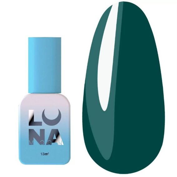 Gellack LUNA №118 Dunkelgrün 13 ml - Фото №1