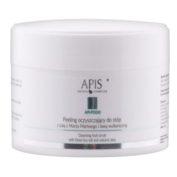 Reinigende voetpeeling met Dode Zeezout en vulkanische lava APIS – API-PODO 300g