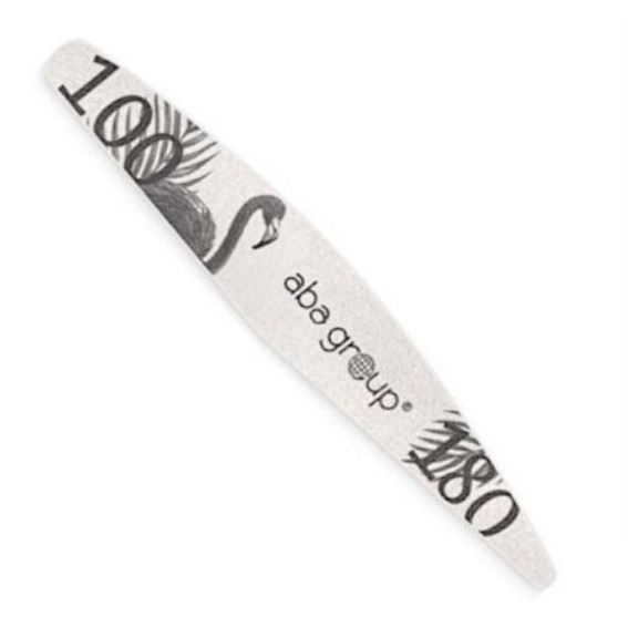 Aba Group Nail file WINGS 100/180 STANDARD - FLAMING, 25 pcs - Фото №1