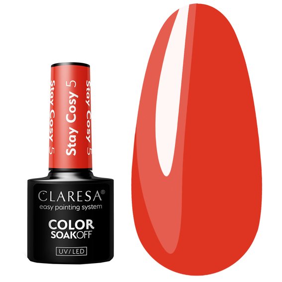 Claresa Stay Cosy 5 Hybride Nagellak - 5 ml - Фото №1