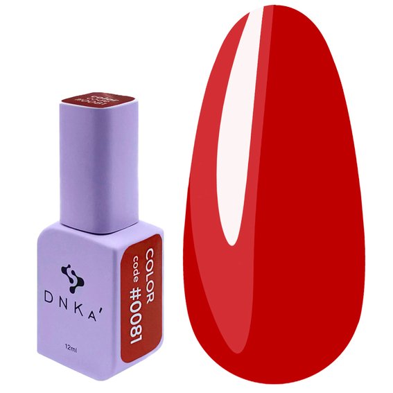 Gellack DNKa №0081 rot 12 ml (GPDC0081) - Фото №1