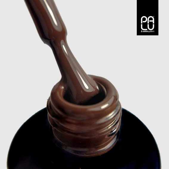 Hybrid gel polish PALU Dubai DU6 dark brown 11 ml - Фото №2