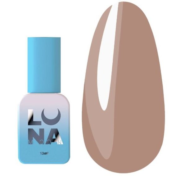 Gellack LUNA №25 dunkelbeige 13 ml - Фото №1
