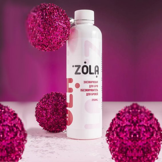 Eyebrow degreaser ZOLA with moisturizing effect 250 ml - Фото №3