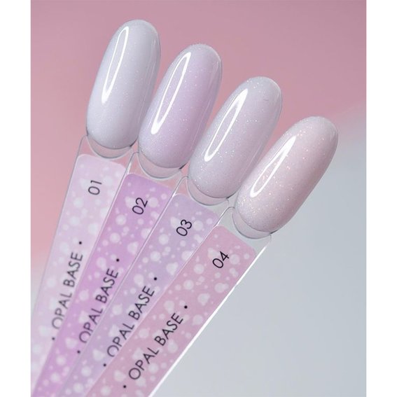 DARK PRO Base Opal 3  roze met glans, 15 ml - Фото №3