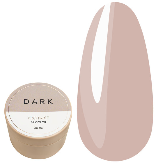 Base DARK PRO base 09 beige, 30 ml - Фото №1