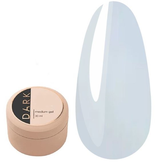 Gel für Extensions DARK Medium Gel Nr. 37, 30 ml - Фото №1