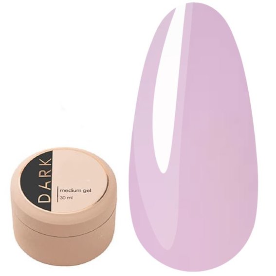 Gel für Extensions DARK Medium Gel Nr. 40, 30 ml - Фото №1