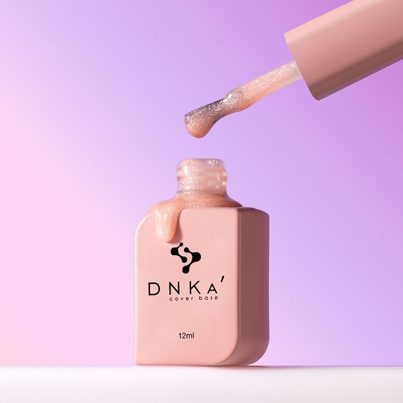 Акригель для ногтей DNKa Liquid Acrygel №0006 Shine Peach 12 мл (LAD0006) - Фото №2