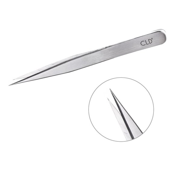 Пинцет CLD Tweezers Pointed Straight 12 см