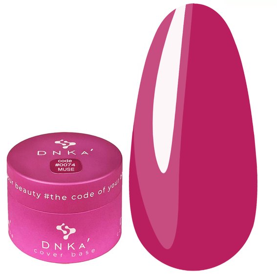 DNKa Cover #0074 Muse Crimson Neon Base 30 ml (DNKA0074-30) - Фото №1