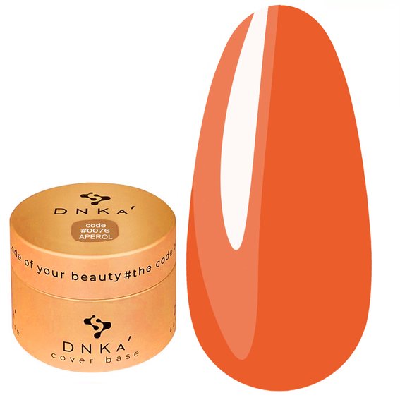 DNKa Cover #0076 Aperol oranje neon 30 ml (DNKA0076-30) - Фото №1