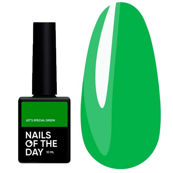 Гель-лак NAILSOFTHEDAY Let's special green, 10 ml - Фото №1
