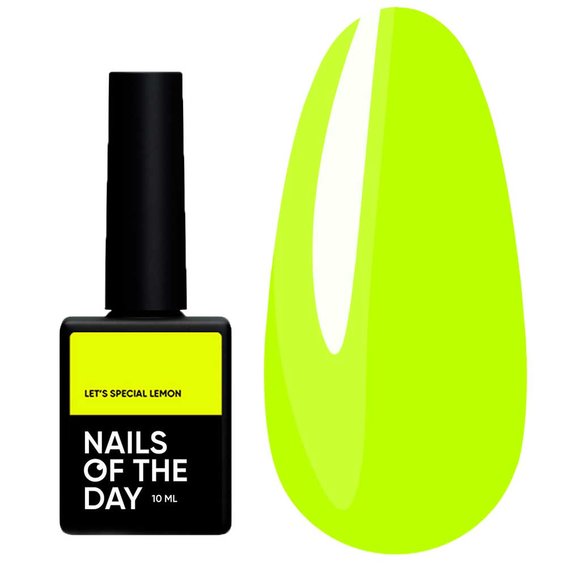 NAILSOFTHEDAY Let's special citroen hybride nagellak, 10 ml - Фото №1