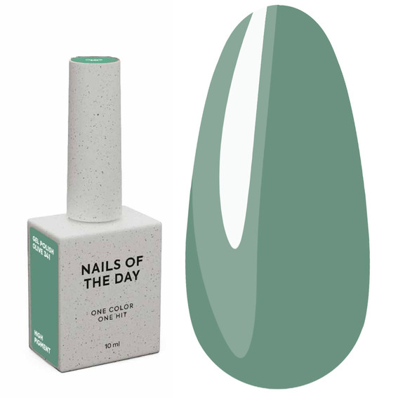 NAILSOFTHEDAY Let's special olijf hybride nagellak, 10 ml - Фото №1