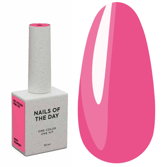 NAILSOFTHEDAY Let's special roze hybride nagellak, 10 ml - Фото №1