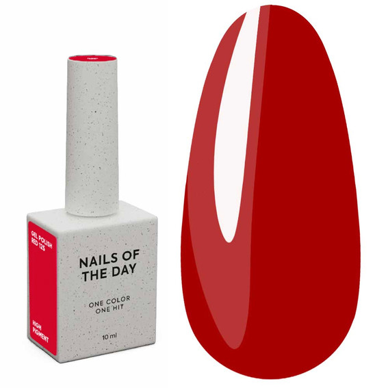 NAILSOFTHEDAY Let's special Rode hybride nagellak, 10 ml - Фото №1