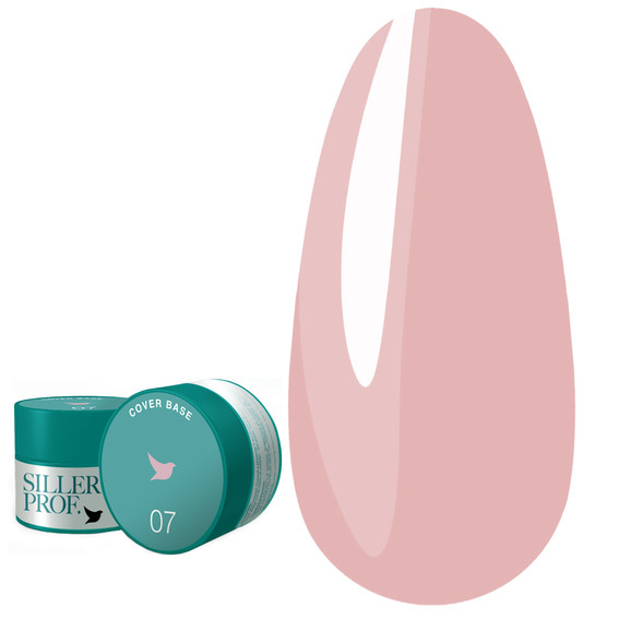 SILLER Cover Base Nr. 07 heller Pfirsich 30 ml - Фото №1