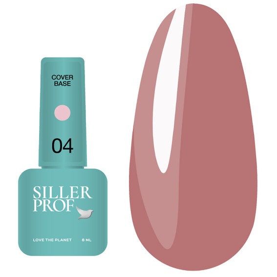 SILLER Cover Base Nr. 04 dunkelbeige 8 ml - Фото №1