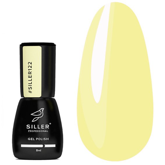 Siller hybride nagellak №122 pastelgeel 8 ml (u0000001728) - Фото №1