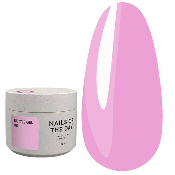 NAILSOFTHEDAY Flesje gel extension 08 roze, 30 ml - Фото №1