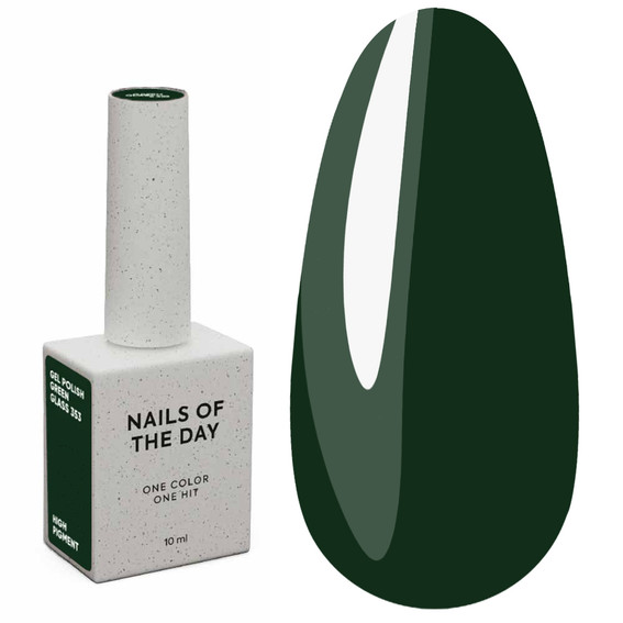 NAILSOFTHEDAY Let's special groene glas hybride lak, 10 ml - Фото №1