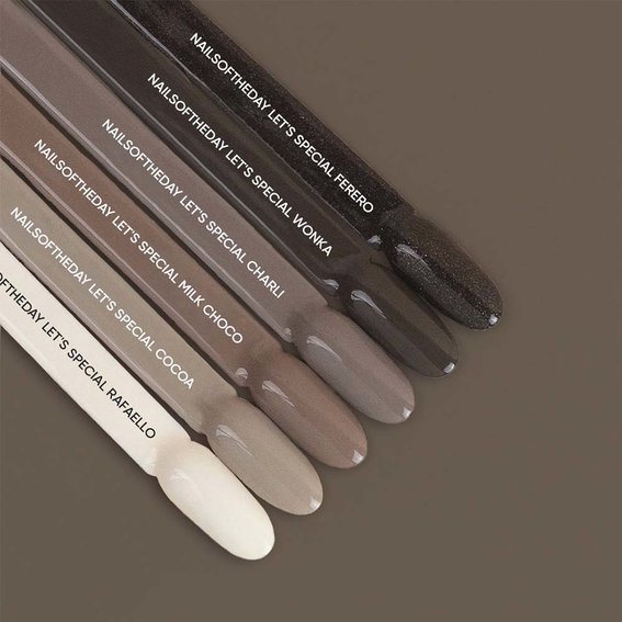 NAILSOFTHEDAY Let's special rafaello hybride nagellak, 10 ml - Фото №4