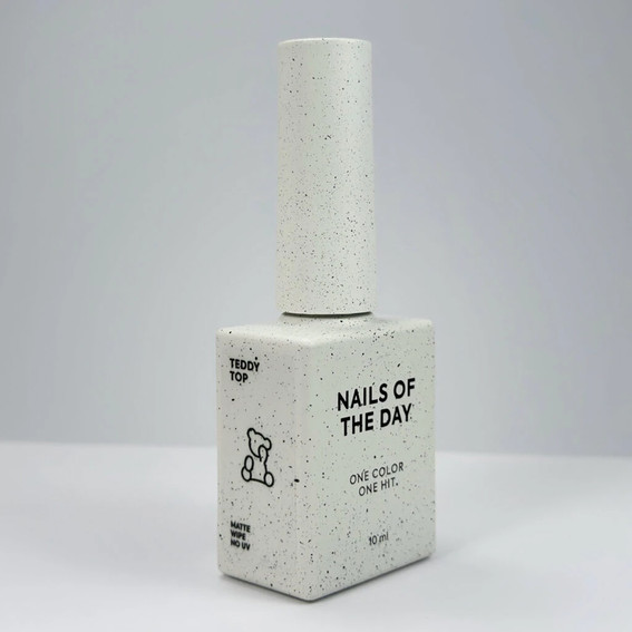 Top NAILSOFTHEDAY Teddy Top Wipe, 10 ml - Фото №2