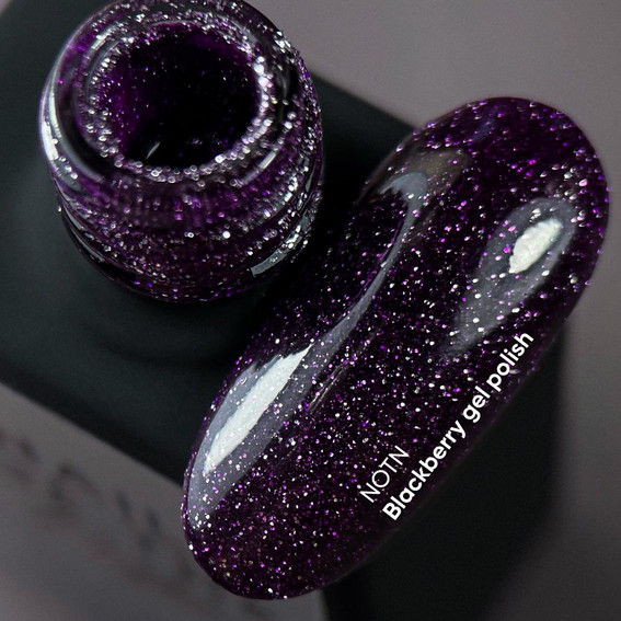 NAILSOFTHENIGHT Blackberry hybride lak, 10 ml - Фото №2