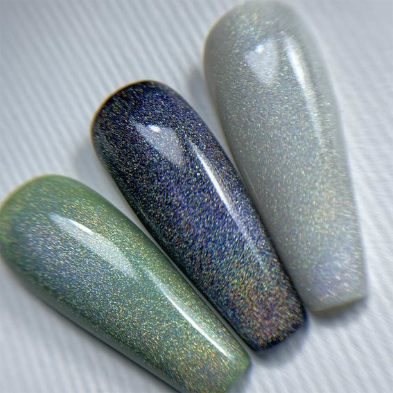 Топ NAILSOFTHENIGHT Holographic Cat eye, 10 ml - Фото №2
