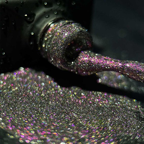 Гель-лак NAILSOFTHENIGHT Cat eye Reflective 02 коричневый, 10 ml - Фото №5
