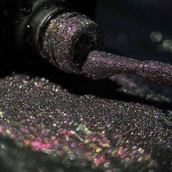 Гель-лак NAILSOFTHENIGHT Cat eye Reflective 02 коричневый, 10 ml - Фото №4