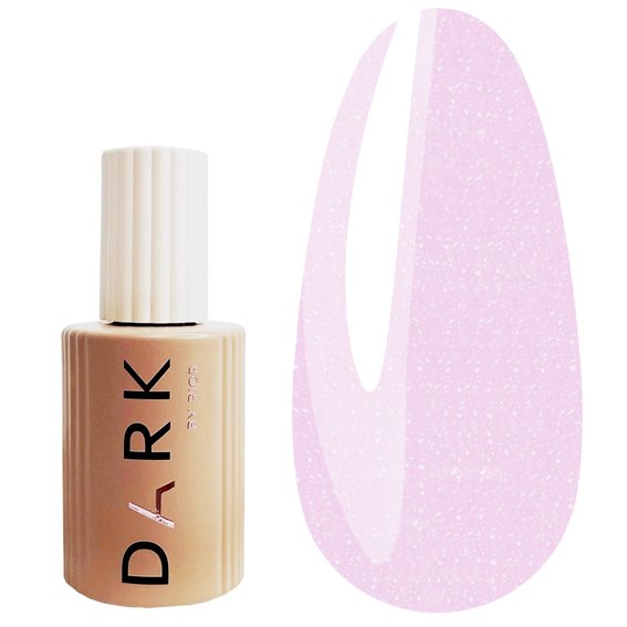 DARK PRO base 19 licht lila hybride base met glans 15 ml - Фото №1