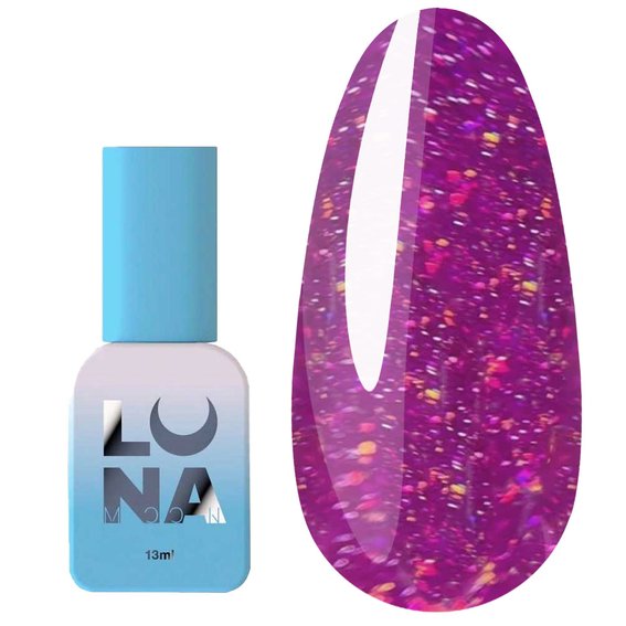 Gel polish LUNA Reflection Gel №216 fuchsia reflective 13 ml (047-2848-0590) - Фото №1