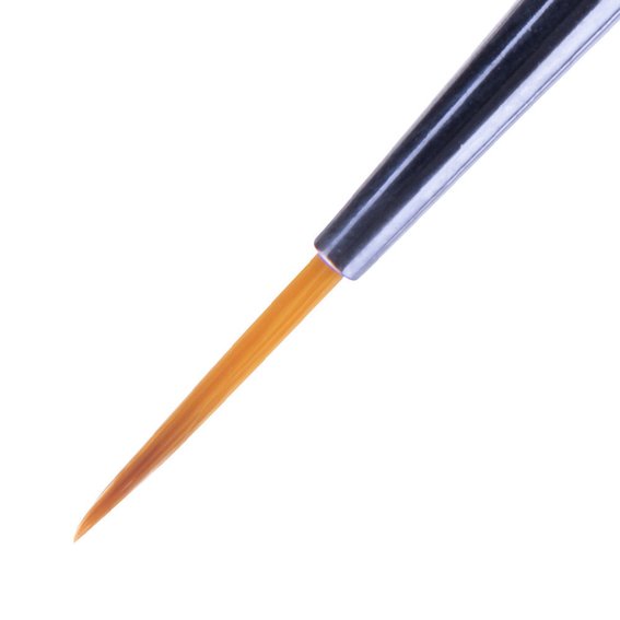 Кисть для дизайна ногтей MollyLac Pro Liner Rainbow, длина щетины 11 мм - Фото №2