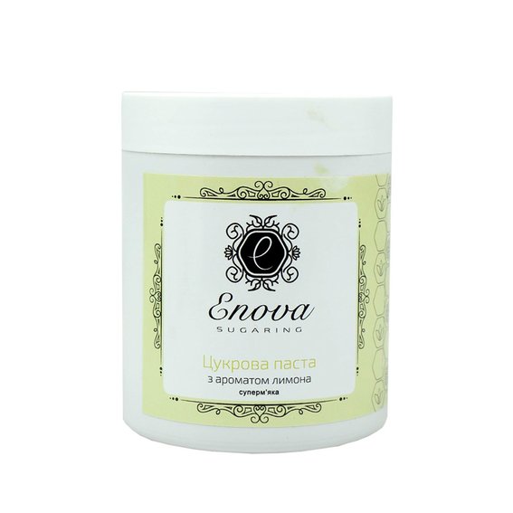 Enova Zuckerpaste gelb mit Zitronengeschmack (superweich) 700 g