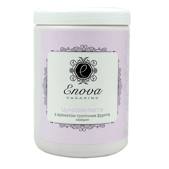 Enova roze suikerpasta met tropische vruchten (medium) 1400 g