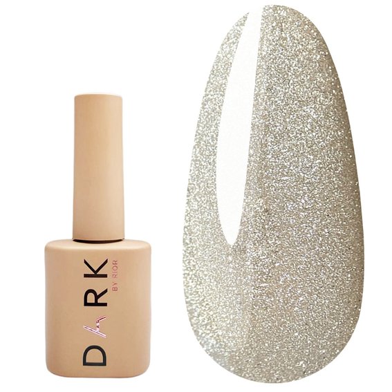 DARK Cat Eye 07 hybride nagellak beige 10 ml - Фото №1