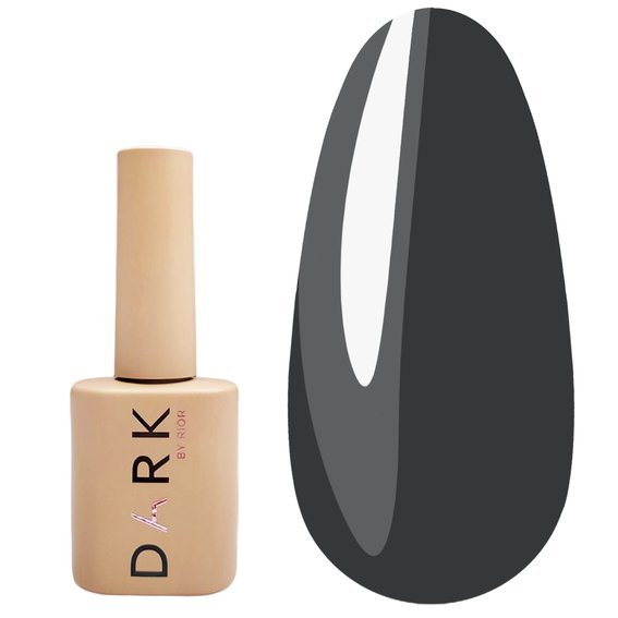 Hybride vernis DONKER Nieuwe collectie 30 donkergrijs 10 ml - Фото №1