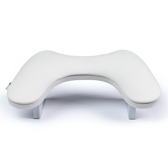 Orthopedic manicure stand ECOSTAND Butterfly white on white legs - Фото №2