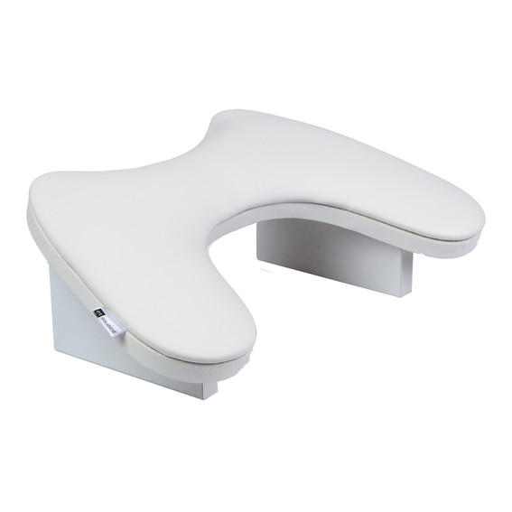 Orthopedic manicure stand ECOSTAND Butterfly white on white legs - Фото №1