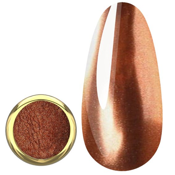 Втирка для ногтей MAKEAR PreciousStone Amber
